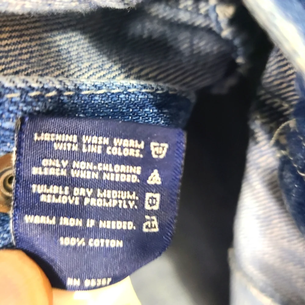 Oshkosh Kids‎ Child Baby 6-9mos Denim Jean Jacket Cotton Unisex